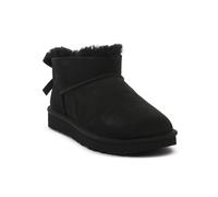 UGG BLACK ULTRA MINI BAILEY BOW boots / scarponcini Donna 37