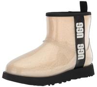 UGG Classic Clear Mini Stivaletto da Donna, Natural Black, 42 EU