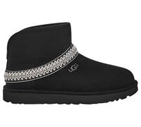 UGG Classic Mini Crescent, Stivali alla Moda Donna, Black, 41 EU