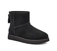 UGG Classic Mini Logo Zip, Winter, Boots Donna, Black, 36 EU