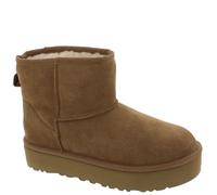 UGG Classic Mini Platform, Stivali alla Moda Bambine e ragazze, Marrone (Chestnut 700K), 36 EU