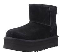 UGG Classic Mini Platform, Stivali alla Moda Bambine e ragazze, Nero, 39 EU