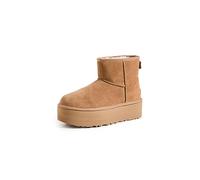 UGG Classic Mini Platform, Stivali alla Moda Donna, Marrone (Chestnut), 40 EU