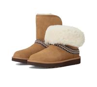 UGG Classic Short Crescent, Stivali alla Moda Donna, Chestnut, 40 EU