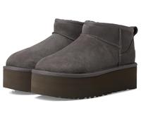 UGG - W Classic Ultra Mini Platform Grigio - Stivaletti e tronchetti 36 Grigio