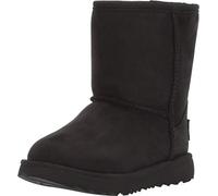 UGG Classic Weather Short, Stivali Classici, Unisex - Bambini e ragazzi, Nero, 27.5 EU