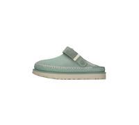 Ugg - Zoccoli in pelle scamosciata - W Goldenstar Meadow Accent Clog Artichoke per Donne in Pelle - Taglia 6 US - Verde
