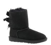UGG Ds' Bailey Bow Ii, Stivali Classici Unisex - Bambini e ragazzi, Nero, 35 EU