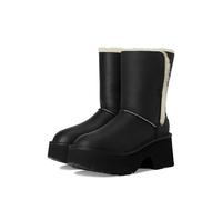 UGG Esmee Leather Boot, Stivali alla Moda Donna, Nero, 40 EU