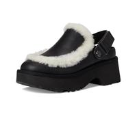 UGG Esmee Leather Clog, Zoccoli Donna, Nero, 40 EU