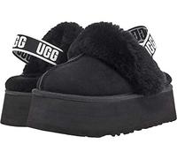 UGG Female Funkette Slipper, Black, 4 (UK)