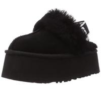 UGG Female Funkette Slipper, Black, 9 (UK)