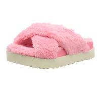 UGG Fuzz Sugar Cross Slide, Pantofole Donna, Pink Jasmine, 38 EU