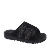 UGG Goldencoast Cinturino Scorrevole, Sandali a Ciabatta Uomo, Nero, 40 EU