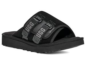 UGG Goldencoast Cinturino Scorrevole, Sandali a Ciabatta Uomo, Nero, 41 EU