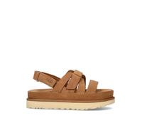 UGG GOLDENSTAR GLEAM Sandalo donna chestnut in suede 39