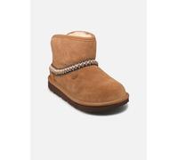 UGG - KIDS' CLASSIC MINI CRESCENT Marrone - Stivaletti e tronchetti 32 1/2 Marrone