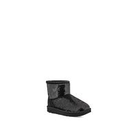 UGG Kids' Classic Mini Mirror Ball, Stivale Donna, Nero, 32.5 EU
