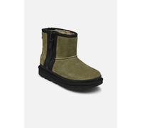 UGG - KIDS' CLASSIC MINI ZIPPER TAPE LOGO Verde - Stivali 31 Verde