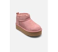 UGG - Kids' Classic Ultra Mini Platform Rosa - Stivaletti e tronchetti 32 1/2 Rosa