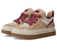 UGG Sneaker Lowmel Uomo, Driftwood/Biking Red, 46 EU