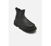 UGG - M Chelsea Lug Leather Nero - Stivaletti e tronchetti 40 Nero