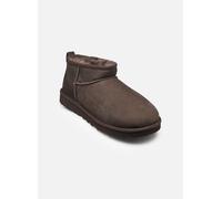 UGG Stivali da uomo Classic Ultra Mini in pelle Regen Fashion, Cacao in polvere, 40 EU