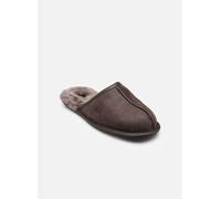 UGG - M Scuff Leather Distressed Marrone - Pantofole 42 Marrone