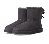 UGG Mini Bailey Bow II - Stivaletti da donna, colore: ossidiana, taglia 42