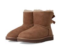 UGG MINI Bailey Bow II - Stivaletti da donna, alla moda, colore: rovere roccioso, 38