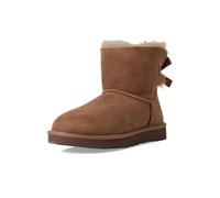 UGG MINI Bailey Bow II - Stivaletti da donna, alla moda, colore: rovere roccioso, 38
