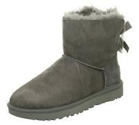 UGG Mini Bailey Bow Ii, Stivali Classici Donna, Grigio, 37 EU