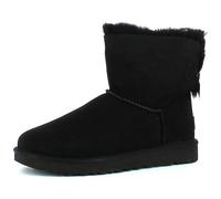 UGG stivali W MINI BAILEY BOW II 1016501 BLACK FIOCCO NERA BOOT Inverno 2021