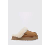 UGG Mules Disquette in pelle scamosciata con interni in shearling 9 Marrone