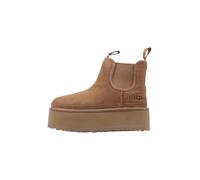 UGG Neumel Platform Chelsea, Stivali Donna, Marrone Chesnut, 42 EU