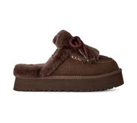 UGG - Pantofole Disquette Heritage Burnt Cedar - - Shoes - Donna - Marrone - 38 EU