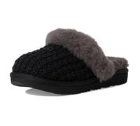 UGG Pantofole unisex per bambini K Cozy Ii Knit Slipper, nero, 5 Big Kid