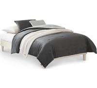 UGG Remina - Set copripiumino per letto matrimoniale, 4 pezzi, con coperta, cuscino decorativo, federa e piumino reversibile, ipoallergenico, lavabile, per dormitorio universitario, misura XL, colore
