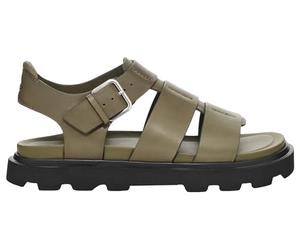 UGG Sandali Capitelle StrapSlide da donna, Verde oliva bruciato., 42 EU