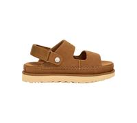 Ugg - Sandali con zeppa in pelle scamosciata - W Goldenstar Glide Chestnut per Donne in Poliestere Riciclato - Taglia 9 US - Marrone