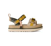 Ugg - Sandali con zeppa robusta - W Goldenstar Wildwood Sand Castle per Donne in Poliestere Riciclato - Taglia 5 US - Beige