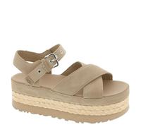 UGG Caviglia Aubrey, Sandali a Ciabatta Donna, Sabbia, 42 EU