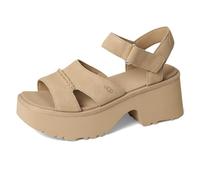 UGG Sandali da donna New Heights con cinturino alla caviglia, Semi di senape, 38 EU