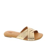 UGG Sandali da donna W Kenleigh SlideSandal, Oro metallizzato, 36 EU
