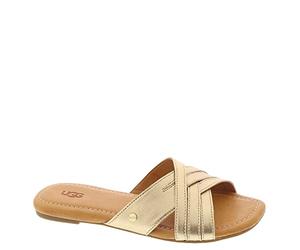 UGG Sandali da donna W Kenleigh SlideSandal, Oro metallizzato, 36 EU