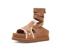 UGG Sandalo da donna Goldenstar Hi Artistitch, Castagna Multi, 5