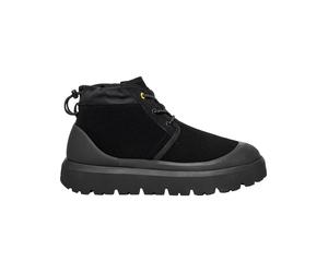 Ugg - Scarponcini alti caldi e impermeabili - M Neumel Weather Hybrid Black / Black per Uomo in Pelle - Taglia 9 US - Nero