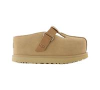 UGG, ,Shoes ,Donna ,Beige ,37 EU Goldenstar Hi Clog Mules - Pelle - Beige