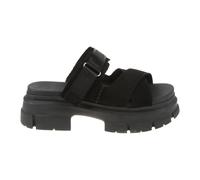 UGG, ,Shoes ,Donna ,Nero ,41 EU Sandalo Slide in Pelle Scamosciata Nera