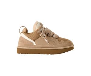 Ugg - Sneakers calde in camoscio - W Lowmel Sand per Donne in Pelle - Taglia 36 - Beige